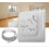 Electrical Underfloor Heating Thermostat Temperature Control Switch + Sensor Cable 1