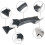 Efficient Grout Smoother,11 Pieces Silicone Squeegee,3 in 1 Silicone Remover Tool,grout Remover 3