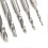 Kit de taraudage métrique à queue hexagonale 1/4" avec encoches hélicoïdales composées intégrées (7 pièces) 3