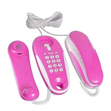 Téléphone interphone filaire robuste avec simulation d'appel réaliste, jouet pour maisonnette d'enfants - Bon
