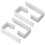 Bunk Bed Ladder Hooks with Screws for Home 4PCS 1