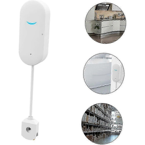 Durable Water Immersion Sensor, ABS Material Intelligent Alarm, 1 Piece, Bathroom Basement Leakage Detection 1