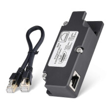 Betrouwbare Ethernet-adapter met CAT 8-kabel T568B-pins snelle verbindingsadapter voor Dishy V2 naar PoE-injector RJ45-adapter