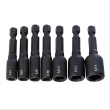 Tap Socket Adapter Professionele Vierkante Schroevendraaier 1/4 inch Zeskantschacht