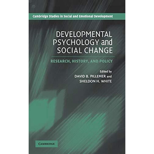 Developmental Psychology and Social Change Hardcover Book