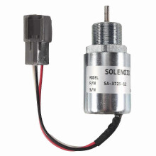 Elettrovalvola di arresto carburante SA-3725-12 30A87-00040 resistente, compatibile con motore Volvo EC15 Toro 223D Mahindra 12VDC compatibile con