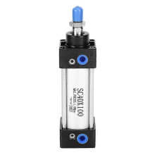 Air Pneumatic Cylinder Double Acting SC40 Standard Aluminum Alloy ComponetsSC40x100