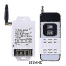 315 MHz 433 MHz 220 V 30 A Relais Draadloze Afstandsbediening Schakelaar Ontvanger met LED Lichtgewicht 2000 m Krachtige Zender Eing