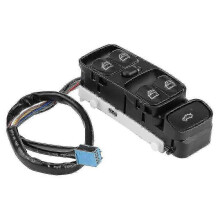 Efficiënte, compatibele hoofdschakelaar voor elektrische ramen van Mercedes-Benz W209 CLK320 CLK500 (2003-2009), A2098203410