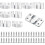 Concealed Flush Bracket Mount Heavy Duty Interlocking Pendant Brackets, Furniture Coupler 10PCS 1