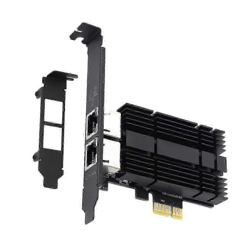 Scheda di rete PCIe 2.5G a RJ45 efficiente con chipset I226 e Gigabit Ethernet.