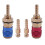 Adaptateurs eau/gaz (6 mm, 6 mm, bleu + rouge) 1
