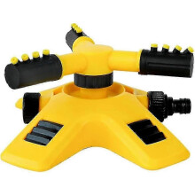 Durable Garden Sprinkler, Adjustable Watering Nozzle, 360 Rotating Automatic Lawn Sprinkler, for Lawn Garden Vegetable