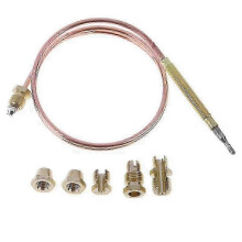 60cm Gas Stove Thermocouple Heater Part Burner Fitting Fireplace Replace Adaptors Digital Temperature Controller