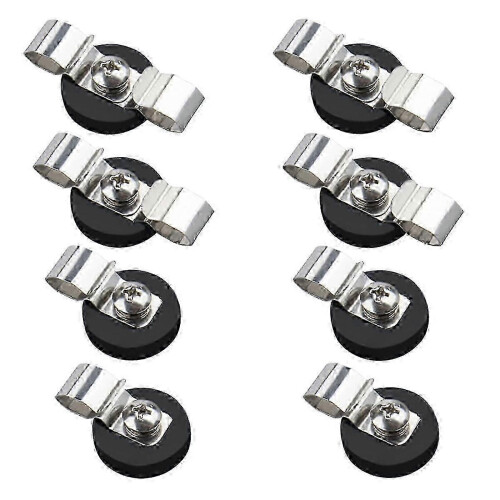 8PC 22mm Anti-Scratch Magnetic Cable Clip Heavy Duty Wire Bracket Hook 1