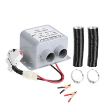 Durable Parking Air Heater Single Hole Diesel Air Parking Heater for Auto Truck Bus Boats Trailer Black