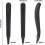 3Pcs Durable Professional Magnetic Staple Remover Puller, Rubberized Staple Removal Tool(Black) 2