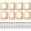 Bluebird House Predator Guards, 8-pack koperen gatbeschermers 1