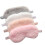 4 Pack Plush Eye Mask Blackout Sleeping Mask Blindfold Flexible Comfortable Fleece Gift 1