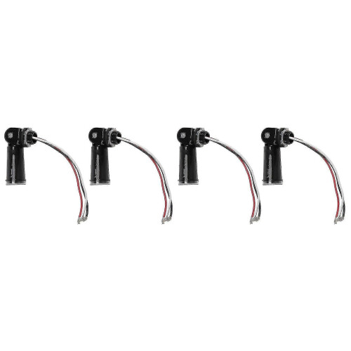 Duurzame 4-pack, schemeringssensor/dag/nachtsensor, fotocelsensor, IP65 waterdicht