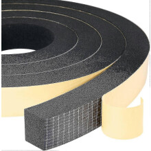 Reliable Foam Gasket Strip 2 Rolls 25mm(w) X20mm(h) X4m(l) Seal Weatherproof Shockproof Anticollision Furnitu Wuqx