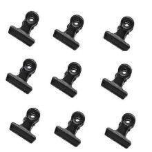 Reliable Small Clip Loaded Metal Hinge Clip Small Binder Paper Clipclip Loaded Mini Metal Hinge Clip 30PCS Compatible with Mini