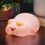 Durable Piggy Night Lightweight Silicone Cute Lamp with 3 Level Dimmable Function, 30 Minutes Timer for Room 3