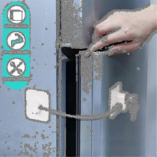 Cadenas de réfrigérateur à combinaison robuste, lot de 2 2