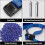 2 supports muraux robustes pour bouteille de propane, en ABS durable. 5