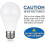 12V E27 9W Ψυχρό Λευκό 6000K Ισοδύναμο Αλογόνου 75W, AC DC 12 Volt 24 Volt E27 LED Συσκευασία 4 3