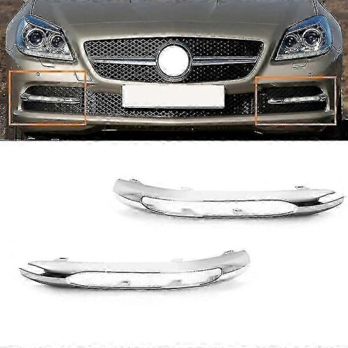 Efficient Auto Chrome Right Front Bumper Lower Grille Fog Lightweight Shield Frame for - Slk Class R172 W172 2012-201 1