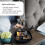 Durable Indoor 3-tier Relaxation Tabletop Fountain, Automatic Pump with Power Switch, Extra Deep Basin 3