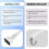 Derma Stamp de microagulhas ajustável e eficiente para tratamento de cicatrizes de acne no rosto e crescimento capilar. 4