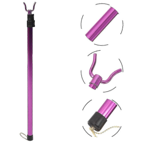 Telescopic Clothes Drying Fork, Stainless Steel Clothes Pole, Clothes Rod 2