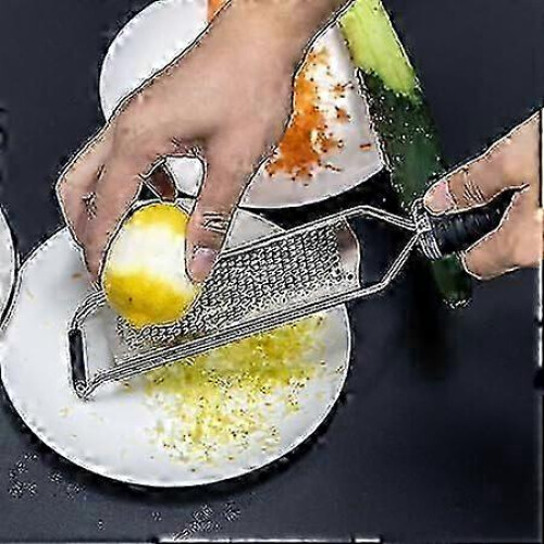 Râpe à fromage, râpe à citron, râpe manuelle en acier inoxydable, surface tranchante 1