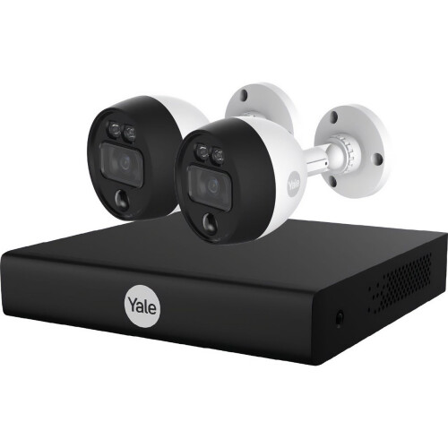 Yale Yale YSV-2CSMD-4CK Black Outdoor Smart Home Security Camera
