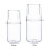 Clear Glass Pitcher and Milk Cup Kit for Kitchen and Office Tableware 4