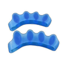Teenspreiders, teenspreiders voor hallux valgus, teenafstandhouders, directe pijnverlichting voor mannen en vrouwen - Blauw