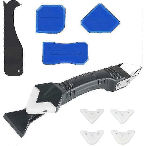 Efficient Grout Smoother,11 Pieces Silicone Squeegee,3 in 1 Silicone Remover Tool,grout Remover
