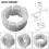 Boccola cuscinetto leva cambio 25111469397 -QH compatibile con BMW E30 E36 E46 E90 E91 3