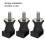 Reliable Compatible with Beetle Air Pump Bracket Bushing Mount Kit Cabrio EuroVan, 3PCS, Durable Bushing Fixed Bracket Kit 5