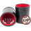 Bundle of 5 Professional Dice Cups Red Felt-lined, Quality Bicast Leather-Good 2