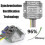 Conversor DC/DC robusto de 48V para DC 12V 20A 240W, regulador, redutor, módulo conversor DC-DC_c* 3