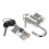 Durable Transparent 15Pcs Lock Picking Kit Set Tool with Two Transparent Practice Training Padlock Lock for Locksmith Beginners 4