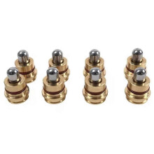 8 Pcs Durable Pilot Valve Pusher 198-1076 1981076 for Caterpillar CAT Excavator 216B3 226B 236B 242B 247B 25 YY