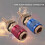 Adaptateurs eau/gaz (6 mm, 6 mm, bleu + rouge) 4