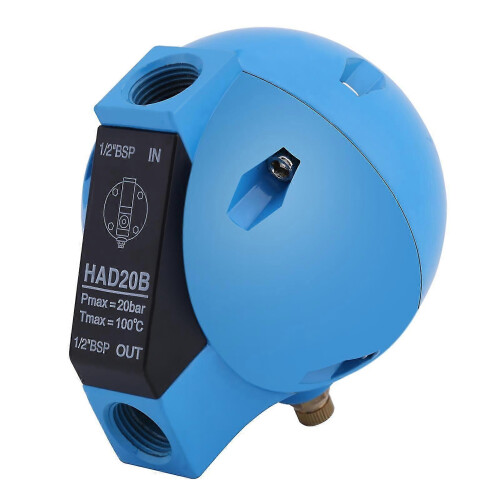 Válvula de drenagem de condensado automática e robusta, com controle mecânico, vazão de 400 L/h. 1