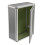 Vintage Lockable Secure Mail Letter Post Box Mailbox Post Box for Home Garden Ornament Decor 2