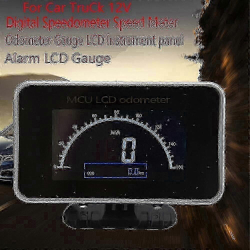 Ψηφιακό ταχύμετρο 12V/24V με ταχύμετρο και οδόμετρο για αυτοκίνητα και φορτηγά 1