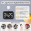 Digital Kitchen Timer - Magnetic Countdown Count Up Timer with Large LED Display Loud Volume for Coo 2